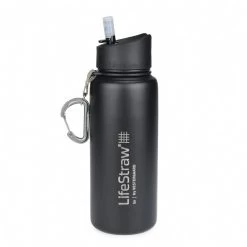 LifeStraw LifeStraw Go 0,7 Liter Stainless Steel Black