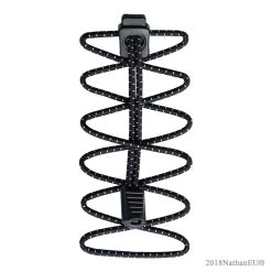 Nathan Nathan Run Laces Black Reflective - Veters