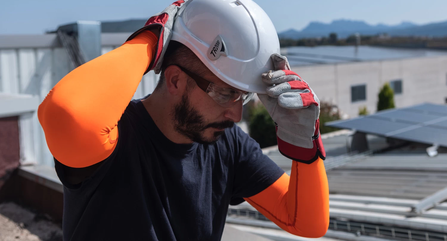 BUFF® BUFF® Arm Sleeves Yellow Fluor - Afbeelding 2