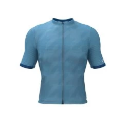 RPM Sartoria Sportiva RPM Wielershirt Korte Mouw Pied De Poule Blue