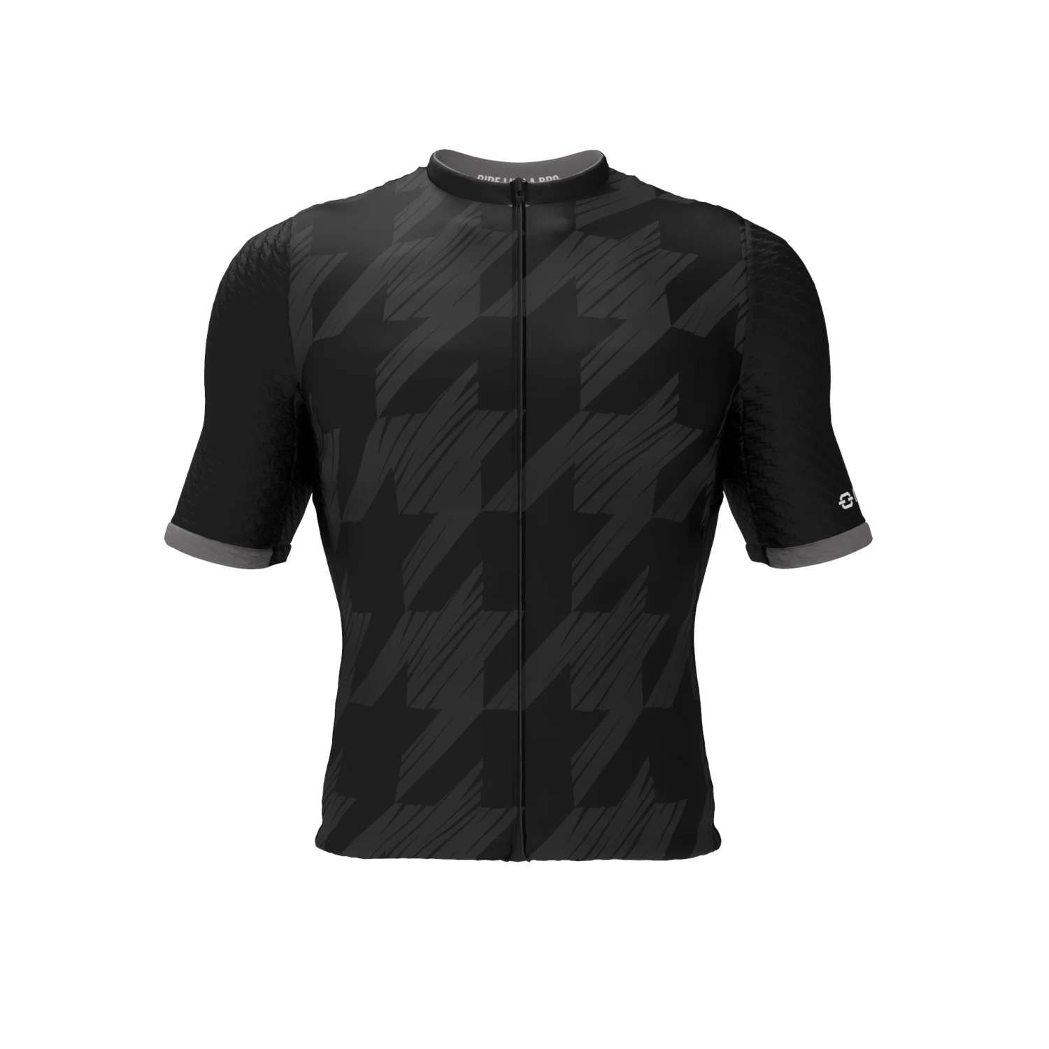 RPM Sartoria Sportiva RPM Wielershirt Korte Mouw Pied De Poule Black