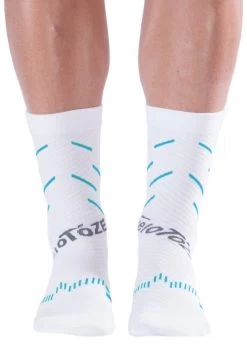 VeloToze Velotoze Coolmax Cycling Sock Active Compression - White