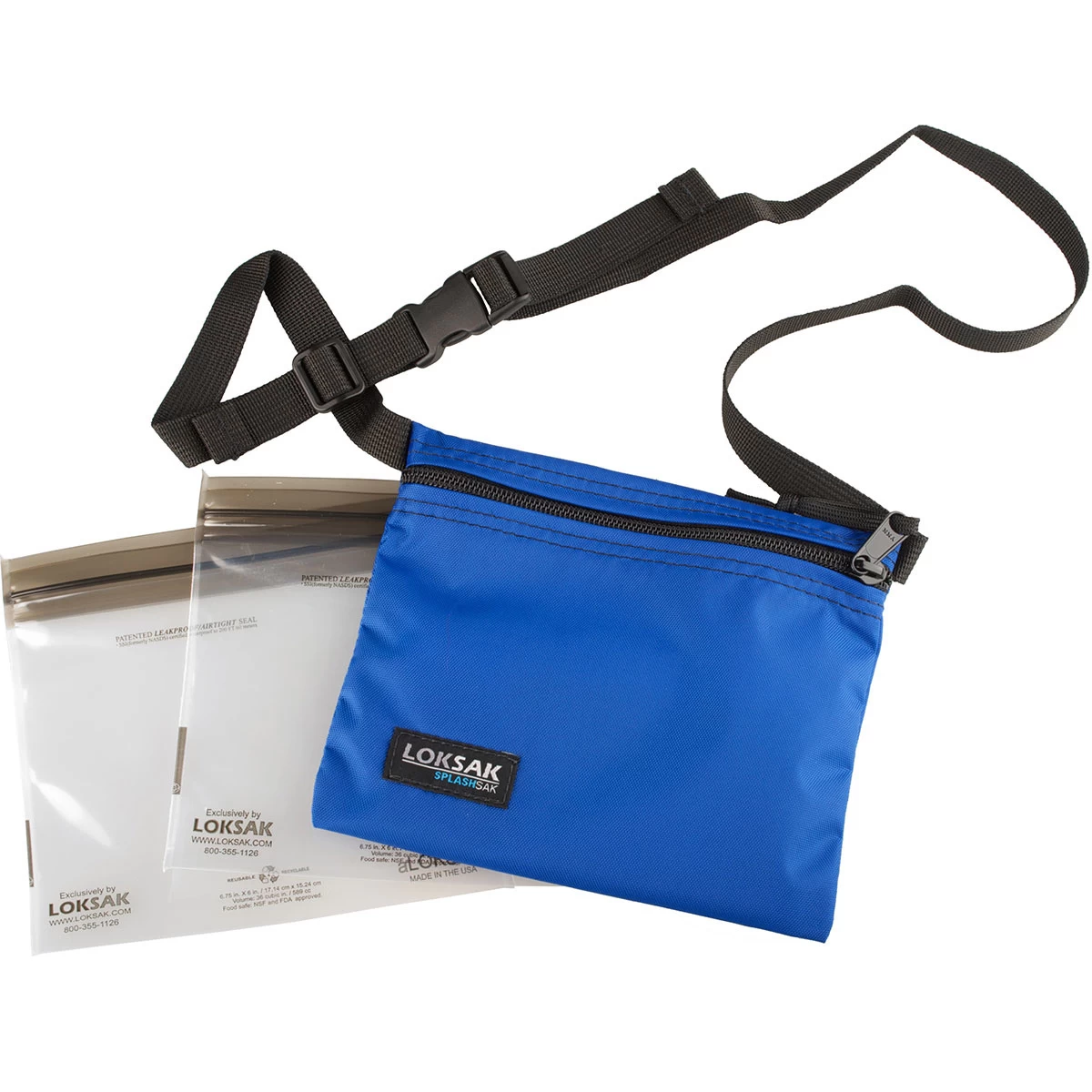 Loksak Loksak Splashsak Dipper 18x15 Cm Blue